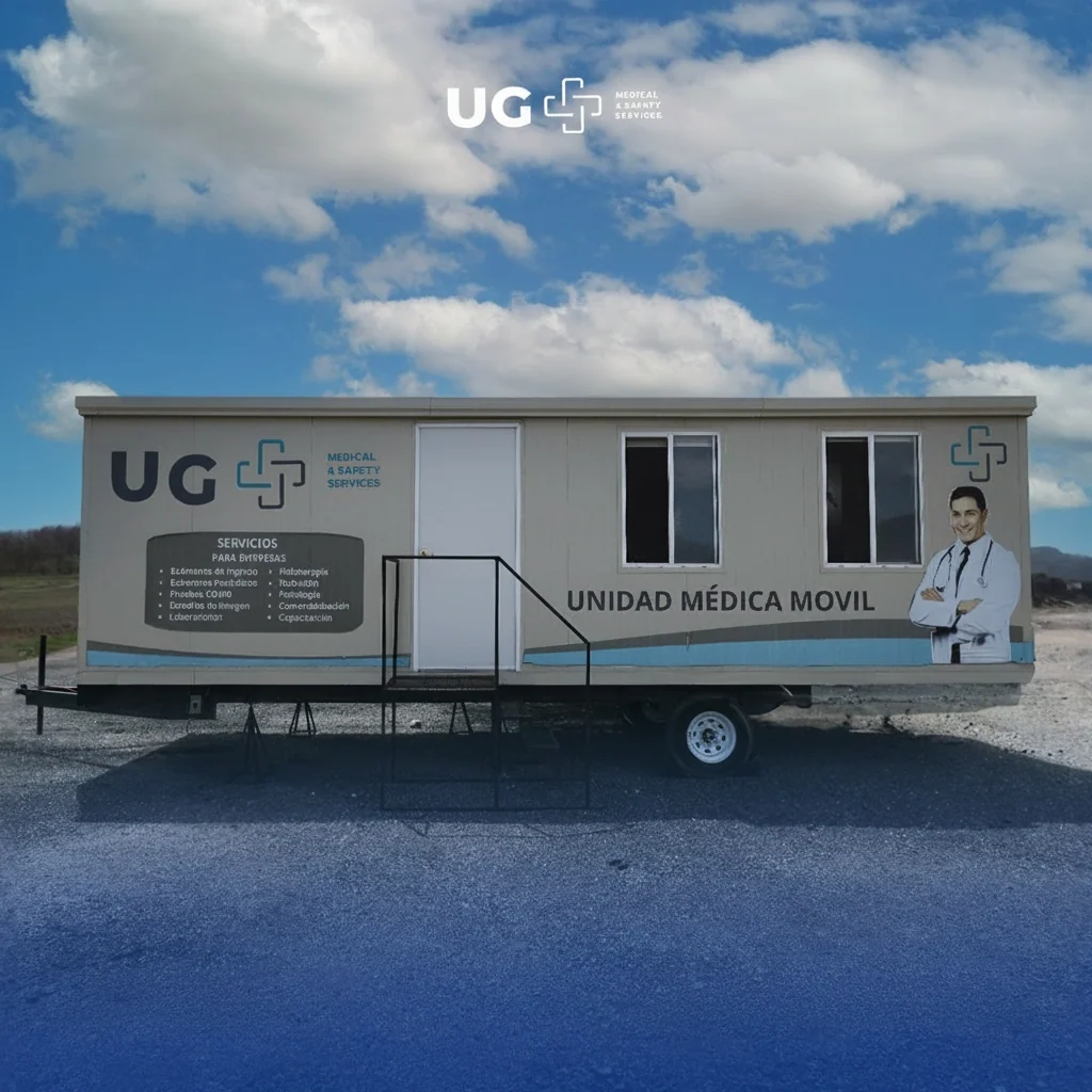 Unidad médica móvil de UG Medical